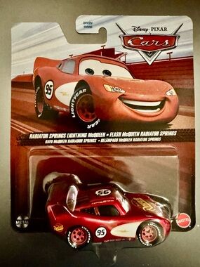 Cars Lightning McQueen Red Die-Cast Toy Car